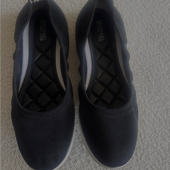 Michael Kors Black Quilted Flats - Picture 2 of 4
